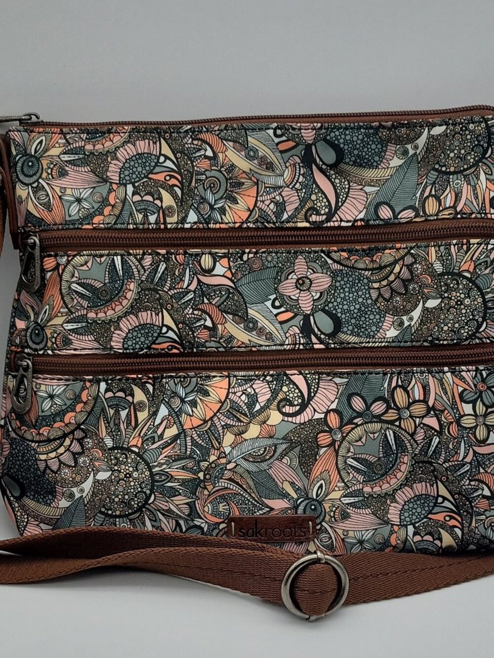 Sakroots artist circle crossbody bag